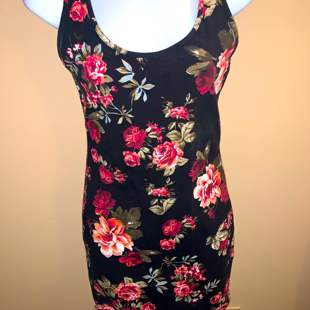 Floral Bodycon Dress